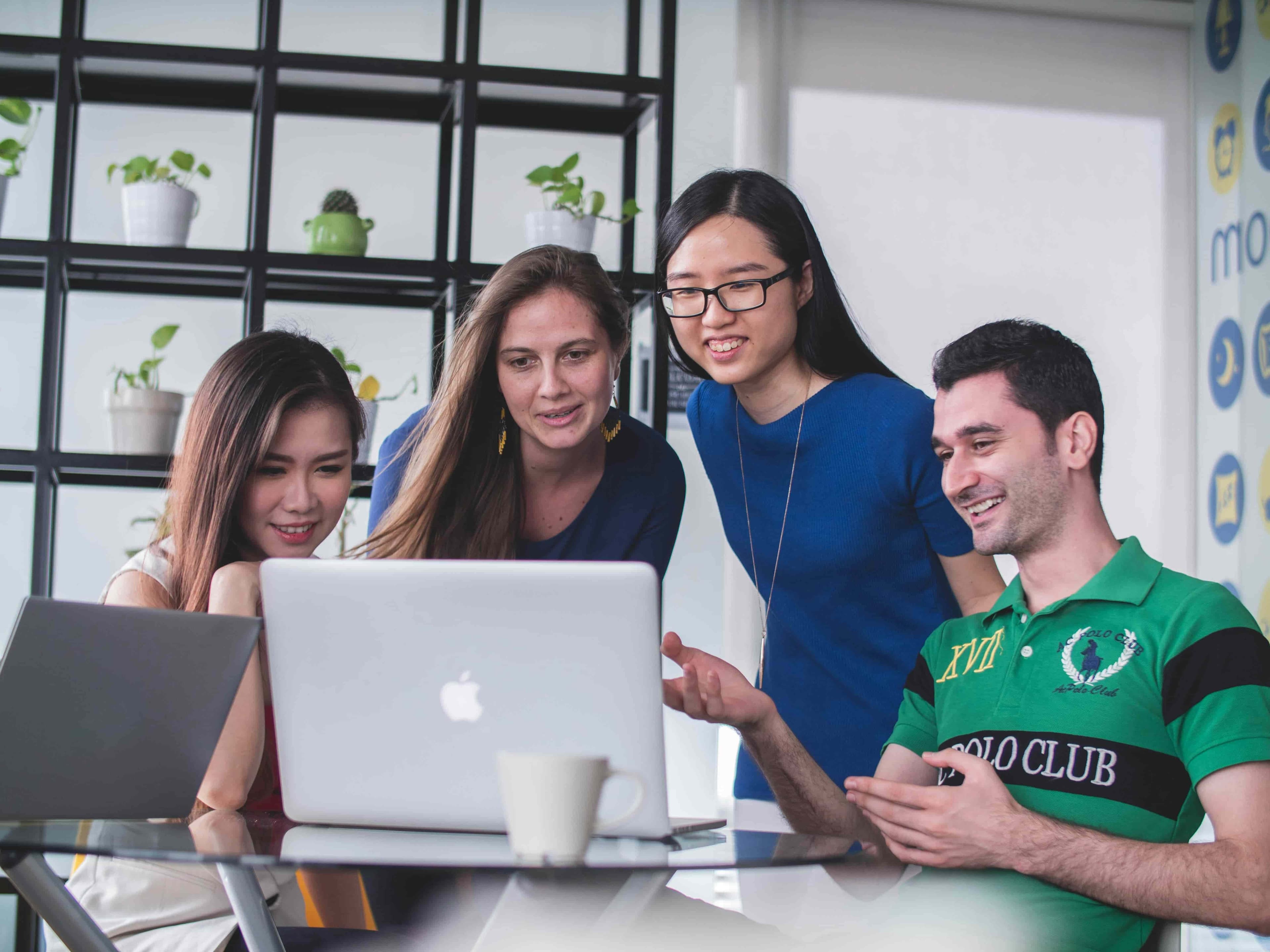 CoveTrade team collaborating